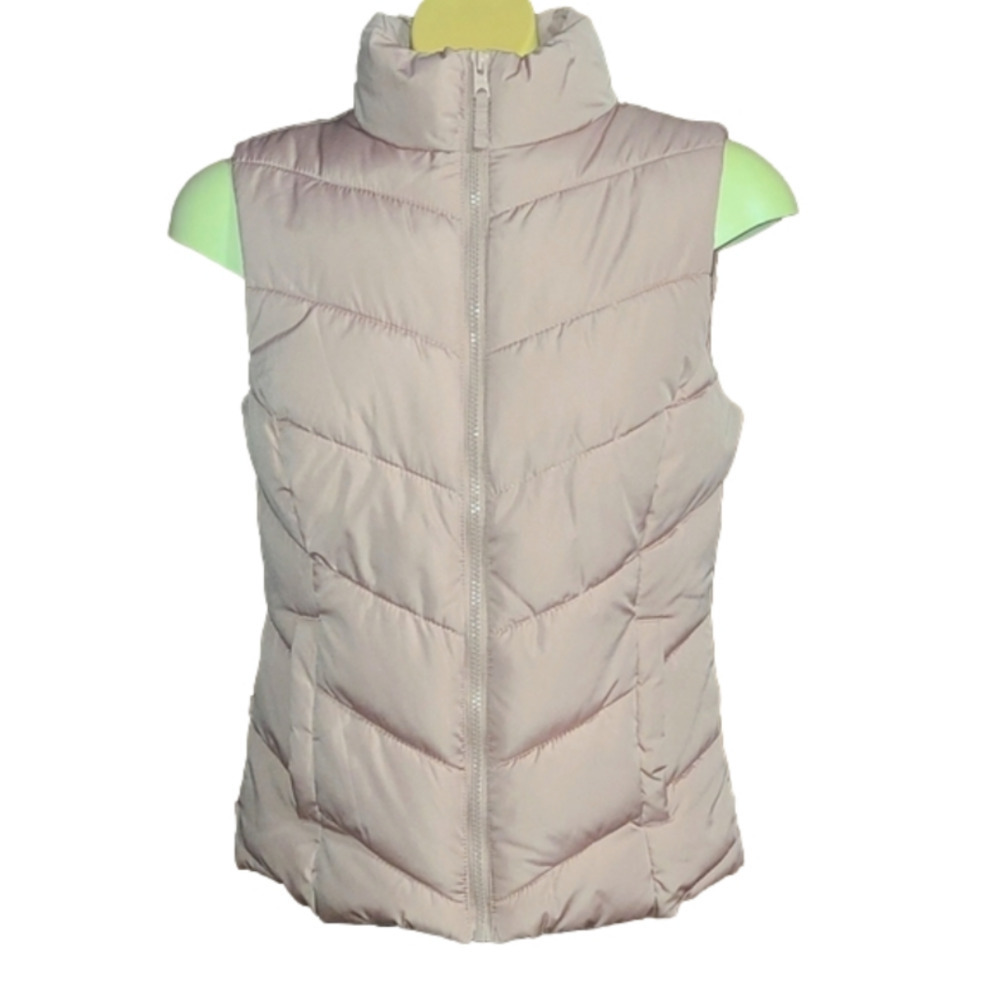 Aeropostale rose pink puffer vest​